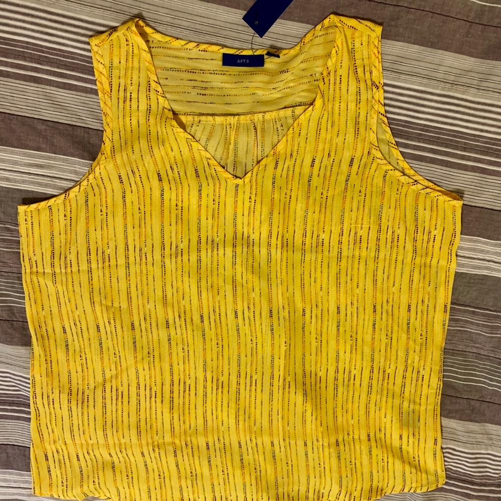 Apt 9 Georgette Shell Tank - Picture 4 of 5